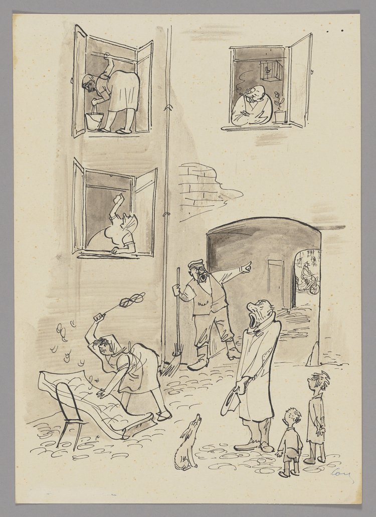 Podwórko warszawskie