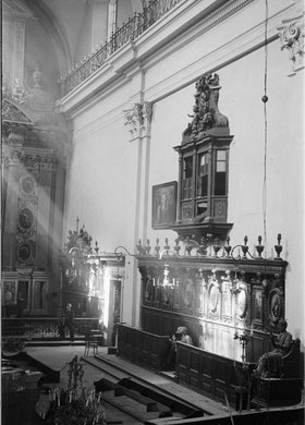 Wnętrze kościoła św. Krzyża