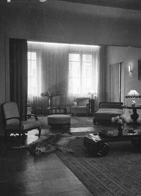 Wnętrze mieszkania przy ulicy Chałubińskiego 4