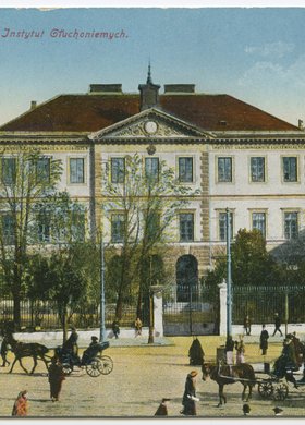 Instytut Głuchoniemych i Ociemniałych przy placu Trzech Krzyży 4/6