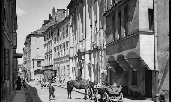 Widok ulicy Jezuickiej na Starym Mieście