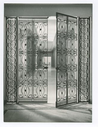 Gmach Sejmu przy ulicy Wiejskiej, korytarz na pierwszym piętrze