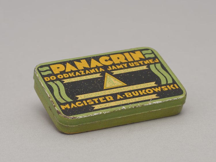 Pudełko apteczne firmy Magister A. Bukowski