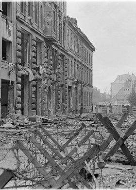 Zasieki na ulicy Kredytowej