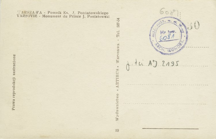 Pomnik księcia Józefa Poniatowskiego