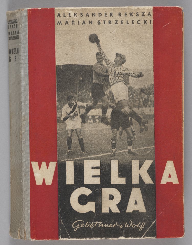 Książka Aleksandra Rekszy i Mariana Strzeleckiego p.t. "Wielka gra" (Warszawa 1947) - wydanie II