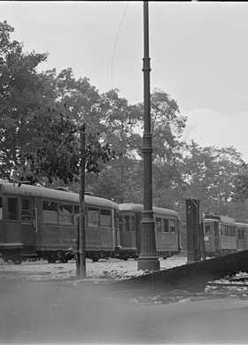 Unieruchomione tramwaje na ulicy Królewskiej