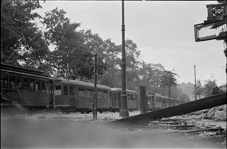 Unieruchomione tramwaje na ulicy Królewskiej