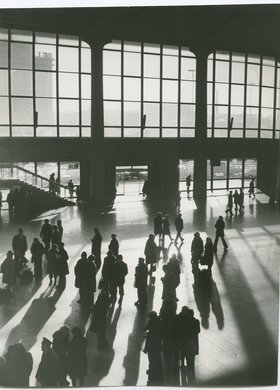 Widok hali głównej Dworca Centralnego