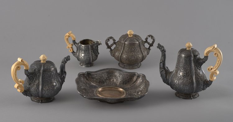 Komplet śniadaniowy Augusta Teodora Wernera