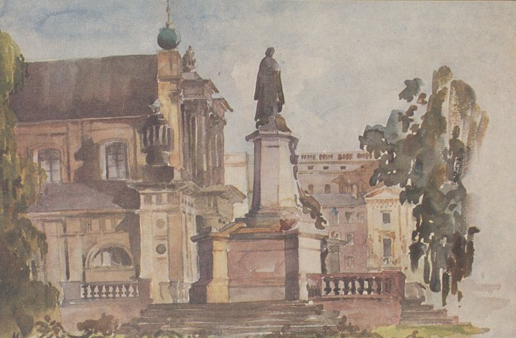 Album pt. "Warszawa w obrazach R. Manna"