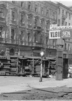 Barykada na ulicy Marszałkowskiej