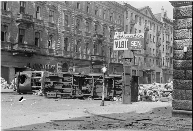 Barykada na ulicy Marszałkowskiej