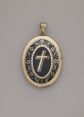 Wisior - medalion żałobny