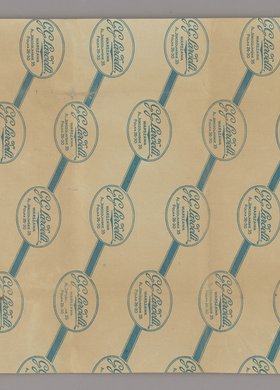 Papier firmowy cukierni G. G. Lardelli