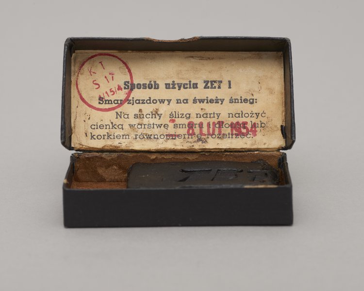 Pudełko z parafiną do nart Zet 1