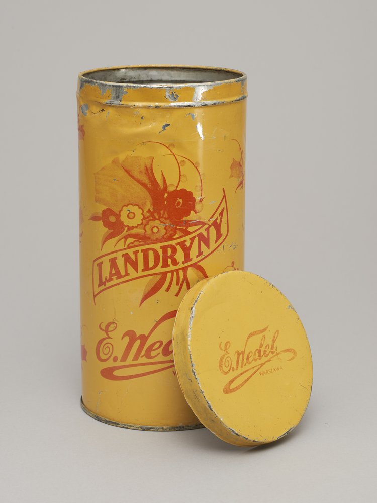 Puszka po landrynach firmy Wedel