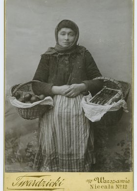 Typy warszawskie - przekupka