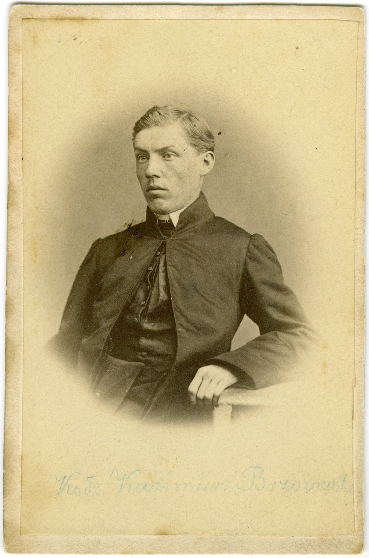 Portret księdza Kazimierza Brzozowskiego