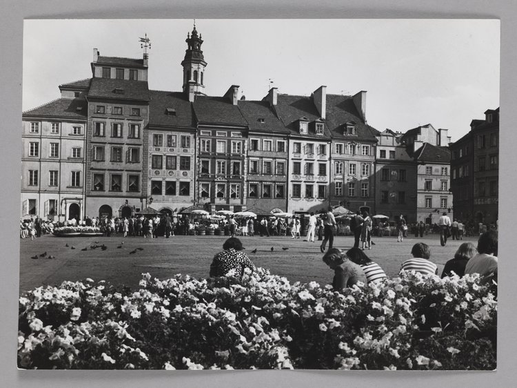Tenement houses on Zakrzewskiego side in the Old Town Market Square