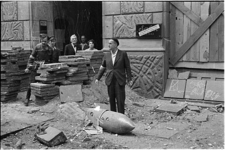 Niewybuch bomby lotniczej na ulicy Henryka Sienkiewicza