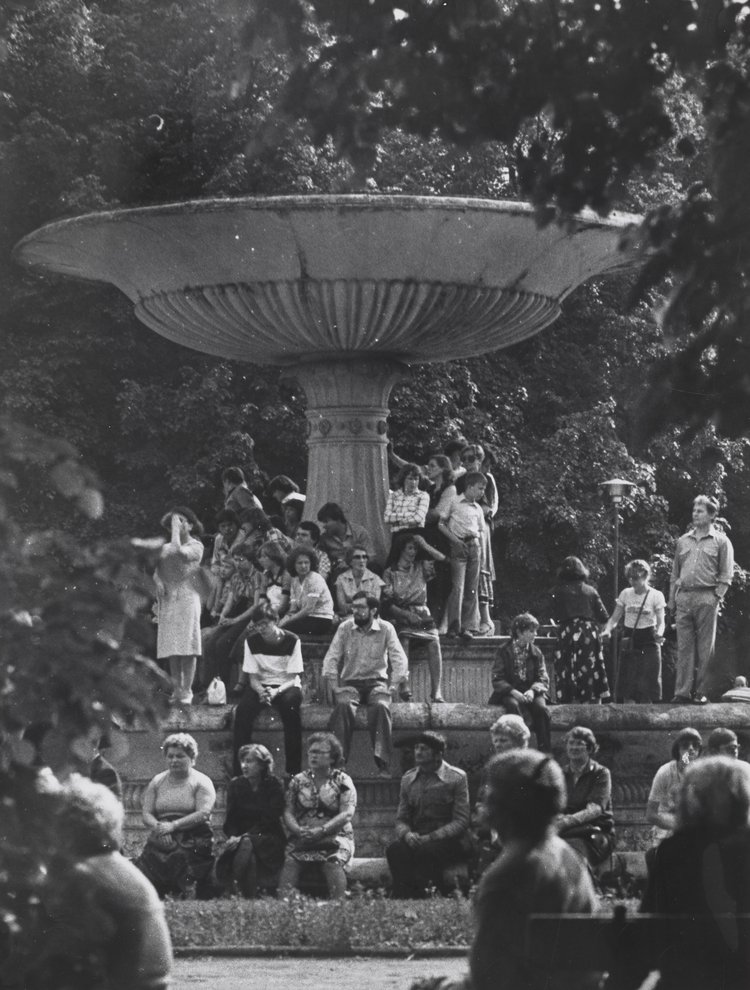 Fountain in the Saxon Garden