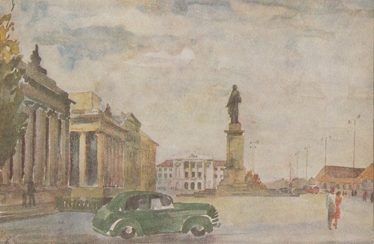 Album pt. "Warszawa w obrazach R. Manna"