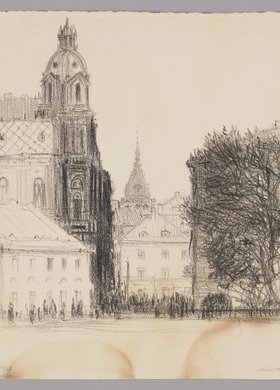 Ulica Senatorska od strony placu Teatralnego