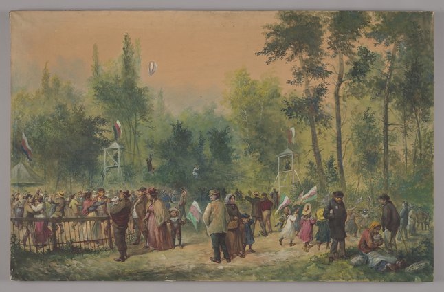 Zabawa ludowa na Bielanach