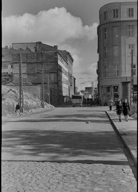 Plac Dąbrowskiego i ulica Kredytowa