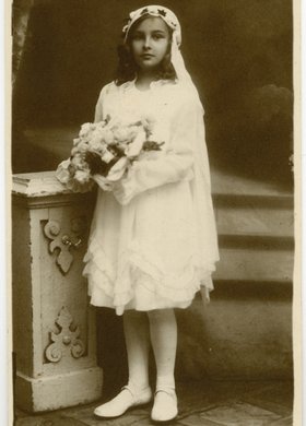 Portret komunijny córki Wacława Grzebiliszewskiego