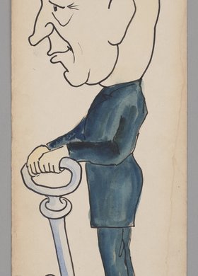 Karykatura Jana Górskiego