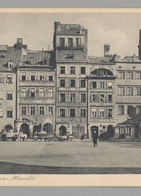 Strona Dekerta przy Rynku Starego Miasta