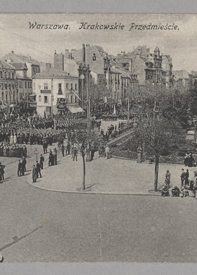 Obchody 125 rocznicy uchwalenia Konstytucji 3 Maja Krakowskim Przedmieściu