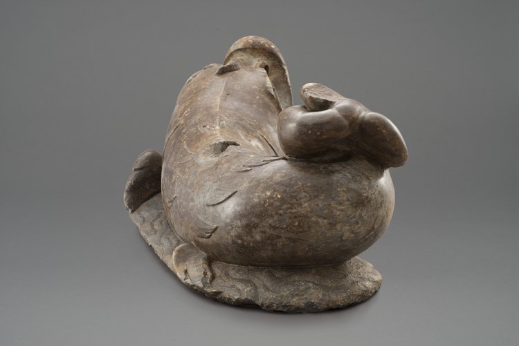 Delfin - fragment fontanny ogrodowej z Villa Regia (Pałacu Kazimierzowskiego)