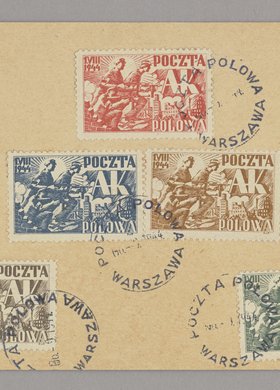 Pocztówka wysłana przez druhnę Krystynę [NN] do Jerzego Świderskiego