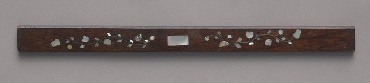 Linijka - "Pamiątka Składki Pogrzebowej 1861"