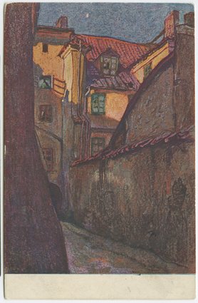 Podwórze kamienicy Baryczków