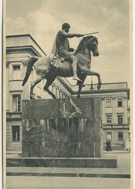 Pomnik księcia Józefa Poniatowskiego na placu Saskim