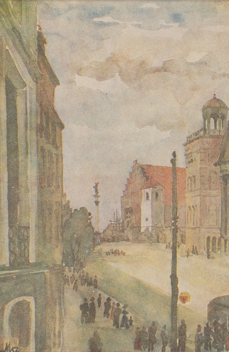 Album pt. "Warszawa w obrazach R. Manna"