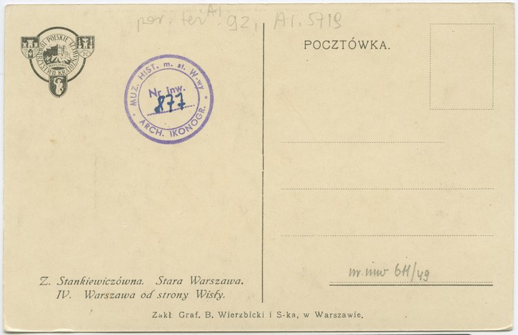 Stare Miasto od strony Wisły