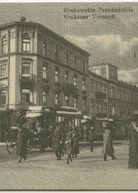 Róg Alej Jerozolimskich i ulicy Nowy Świat