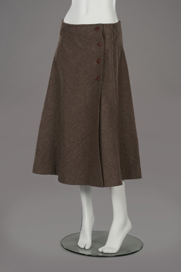 Spódnica damska zapinana na guziki