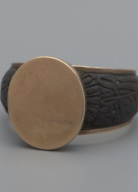 Sygnet z herbami Korony i Litwy