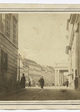 Widok na Krakowskie Przedmieście