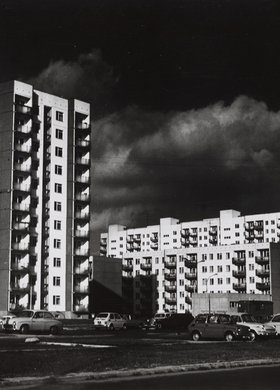 Stegny housing estate apartment blocks