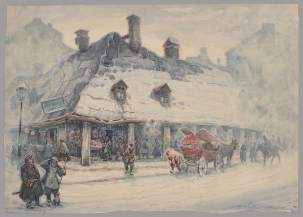 Drewniany dom na Pradze