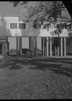 Dziedziniec Akademii Wychowania Fizycznego na Bielanach