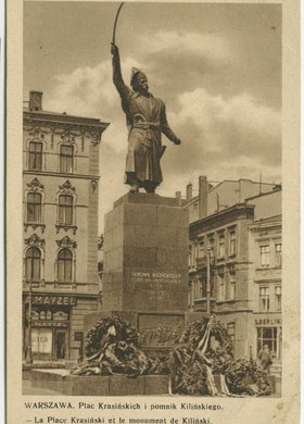 Pomnik Jana Kilińskiego przy placu Krasińskich