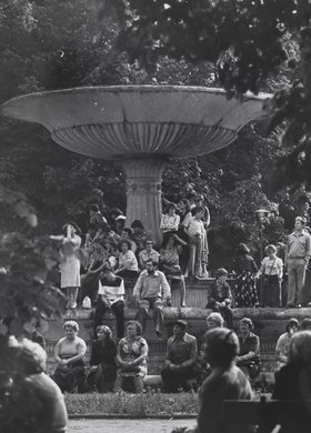 Fountain in the Saxon Garden